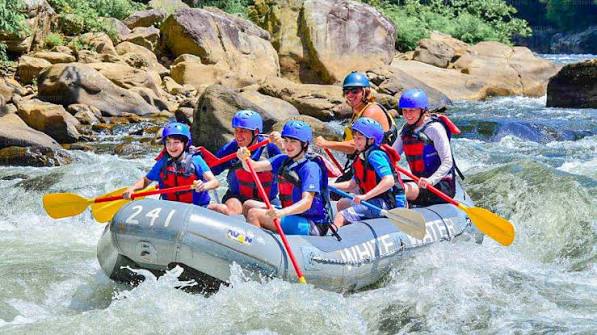 Eco-Friendly White Water Rafting